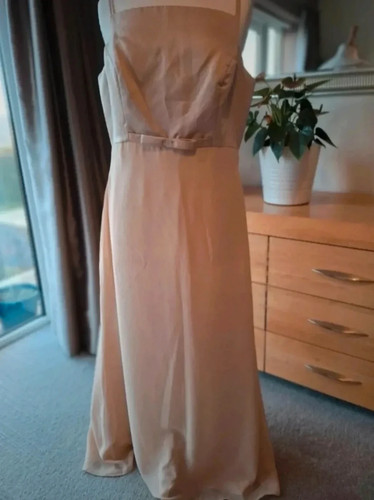 Beige spaghetti strap - , long
