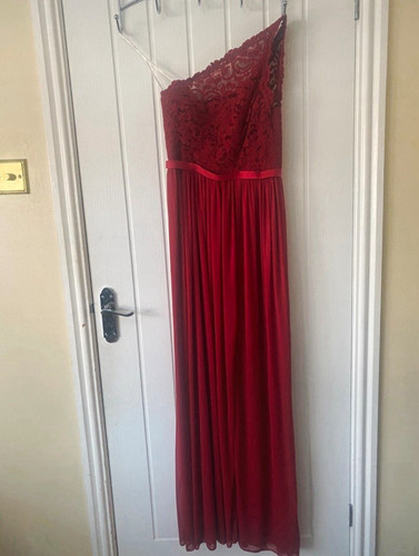 David bridal red one - david's,