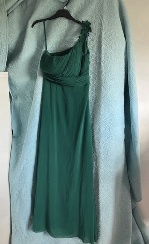 Forest green bridesmaid dress - green,
