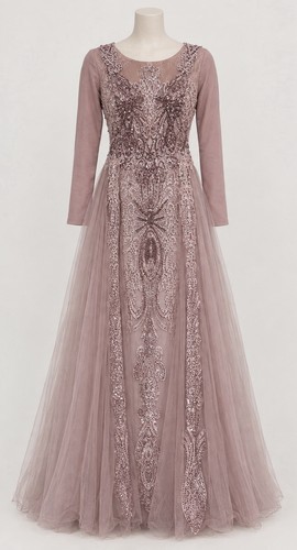 Heavily embellished stunning - heavily,