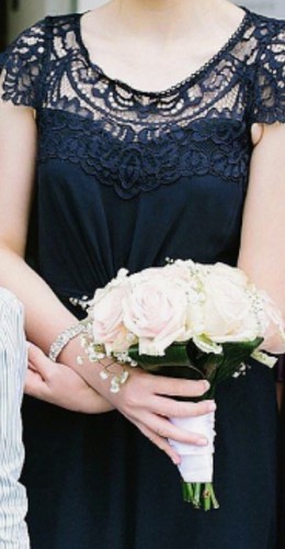 Size monsoon navy blue long - size,