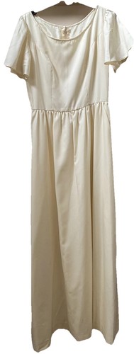 Bridesmaids cream dress - cream, size