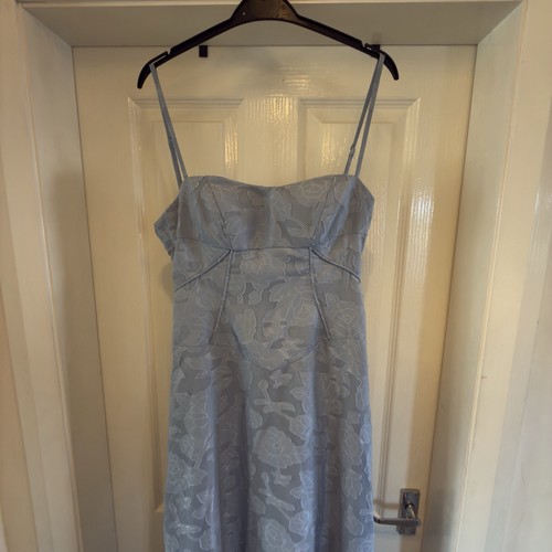 Leely dusty blue floral - dusty,
