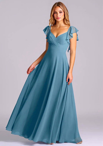 Women blue floor length - blue, floor-length
