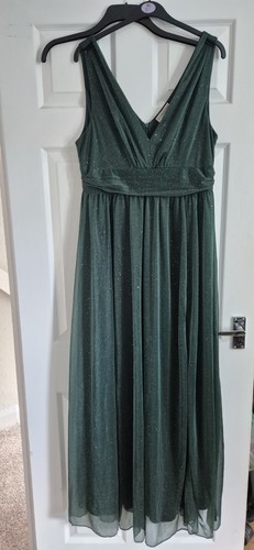 Long green dress size - green, dress,