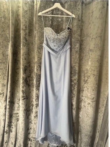 Size pale blue prom dress - size,