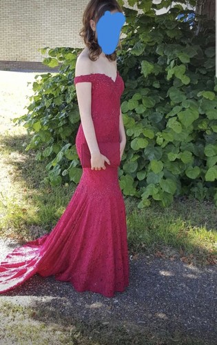 Red prom bridesmaids dress - prom/bridesmaids,
