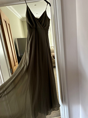 Birdy grey green chiffon - birdy, xs