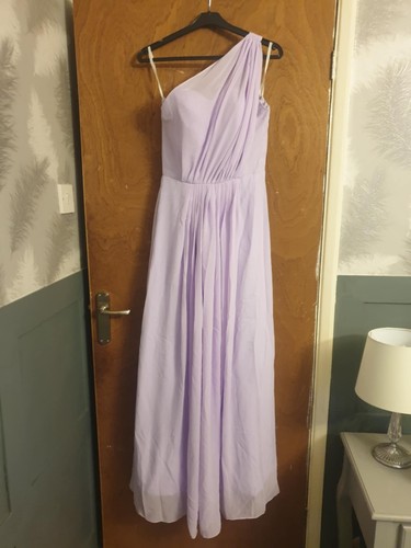 Lilac chiffon bridesmaid - ,