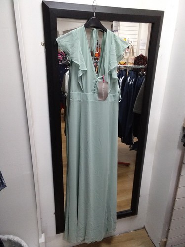 Sage green maids measure - to,