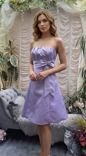Ladies bespoke dress satin - bespoke,
