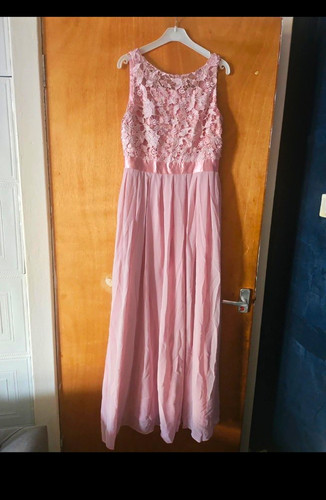 Iefiel pink lace chiffon - ,