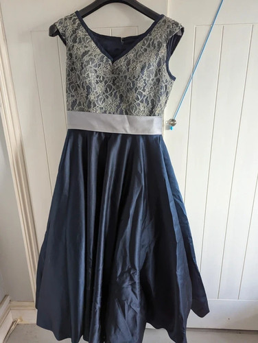 Bridesmaid prom dress navy - bridesmaid,
