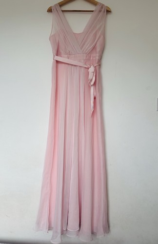 Debut blush pink chiffon - pink, wrap