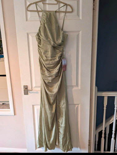 Bnwt stacees high halter sage - stacees,
