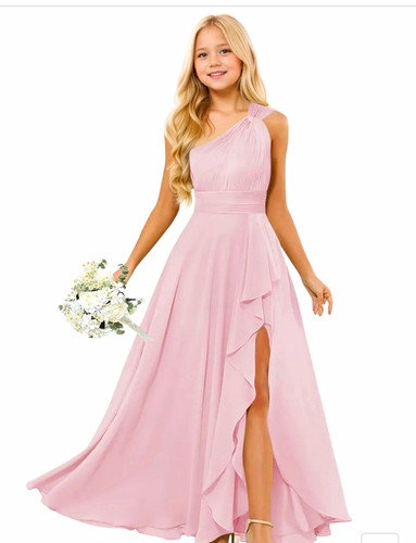 Pink one shoulder - pink, one-shoulder
