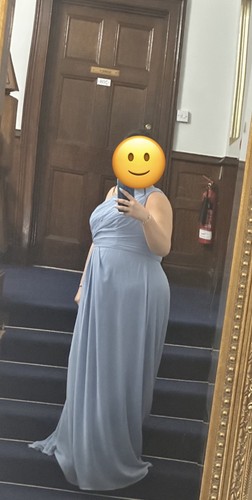 Bridesmaid dress dusty blue - bridesmaid,