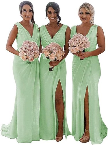 Double neck long bridesmaid - double,