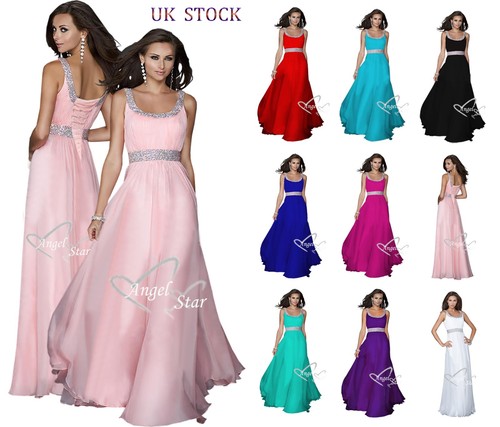 Chiffon maxi long prom party - chiffon,