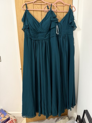 Bridesmaids dresses peacock - bridesmaids,