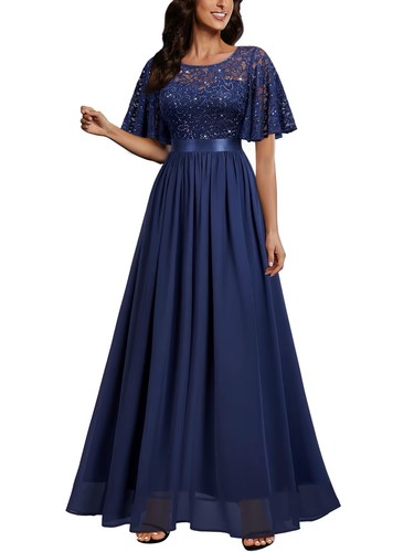Women sequin lace evening - sequin,