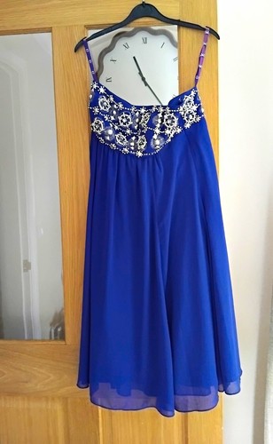 Debenhams blue sleeveless - debenhams,