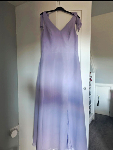 Bridesmaid dress purple - dress,