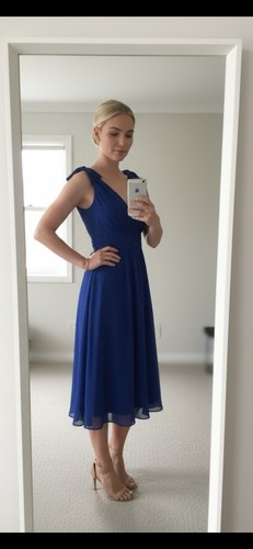 Debut royal blue - debut, chiffon