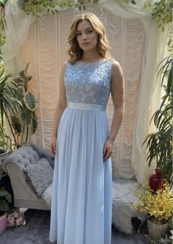 Light blue dress for special - light,