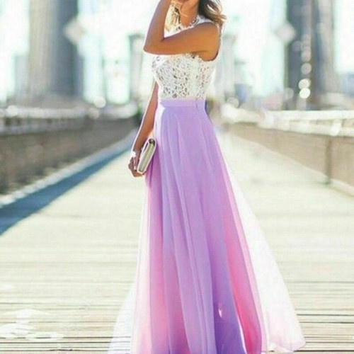 Party dress long chiffon - dress,