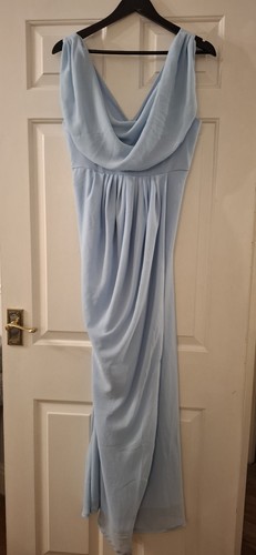 Pastel blue bridesmaid prom - blue, bridesmaid/prom