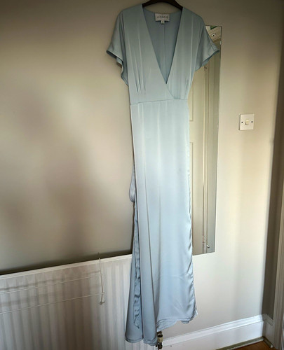 Azazie blue bridesmaid dress - azazie,