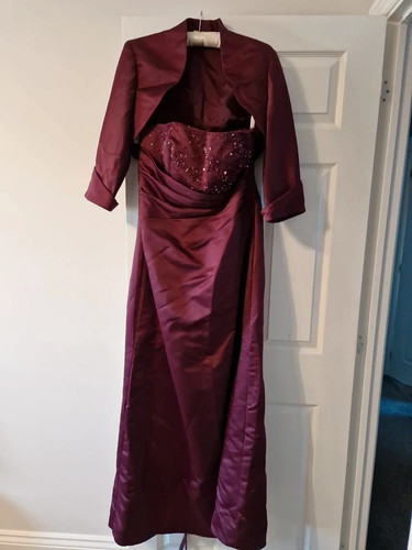 Burgandy formal bridesmaid - formal/,