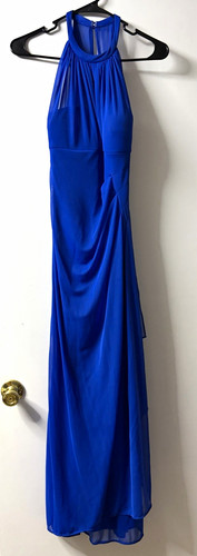 David bridal blue sleeveless - bridal,