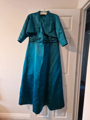 Teal formal bridesmaid prom - teal, formal/
