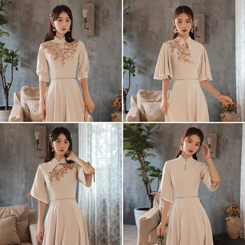 Slim womne line qipoa dress - -line,