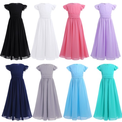 Flower girls bridesmaid dress - flower,