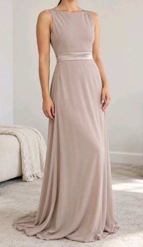 Tfnc london taupe maxi dress - tfnc,
