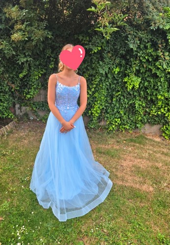 Beautiful baby blue prom - baby,