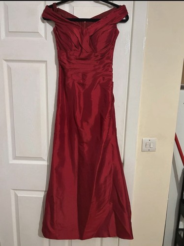 Sexyher red satin off shoulder - satin,